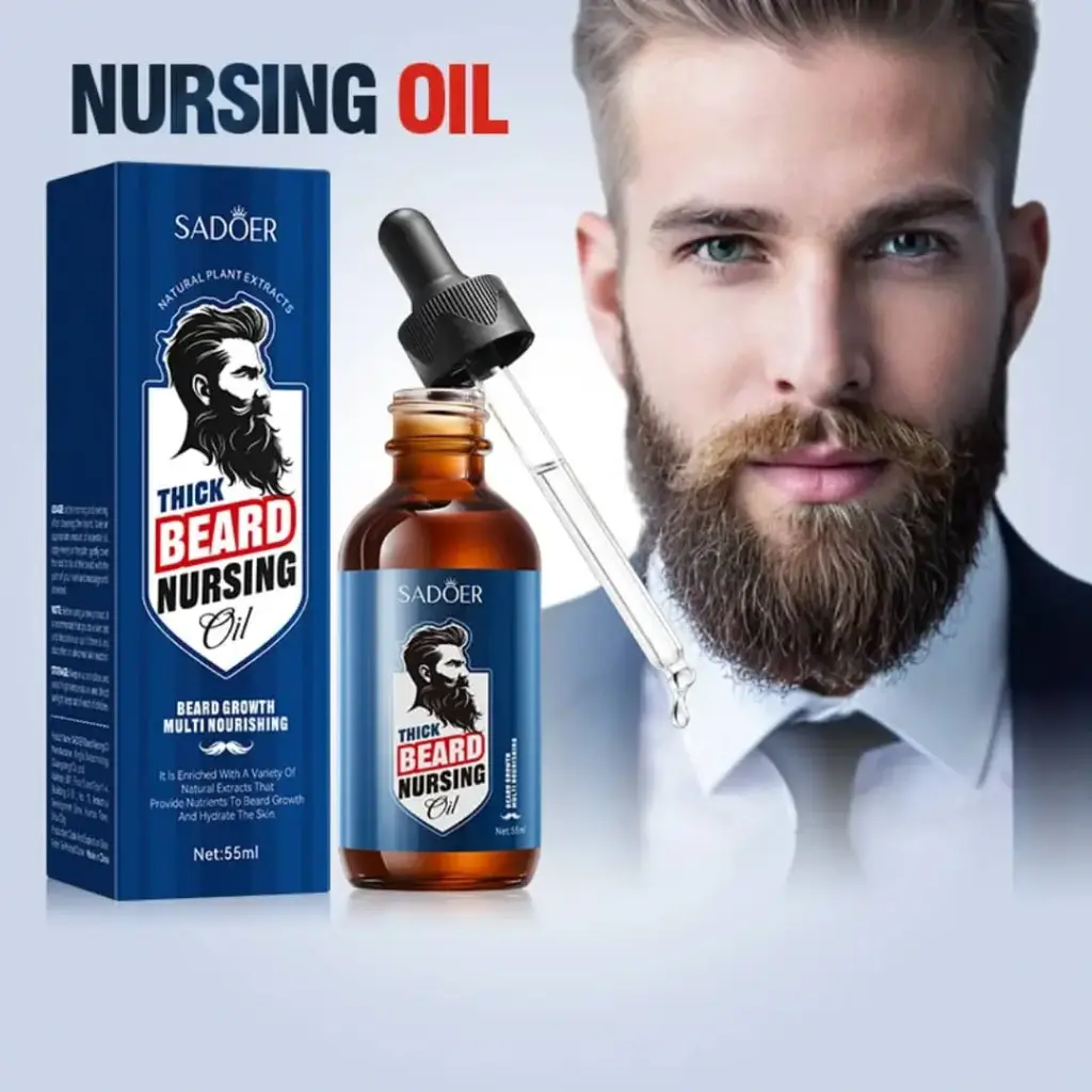 Huile Nourrissante Pour La Barbe Aux Extraits Naturels (SADOER)