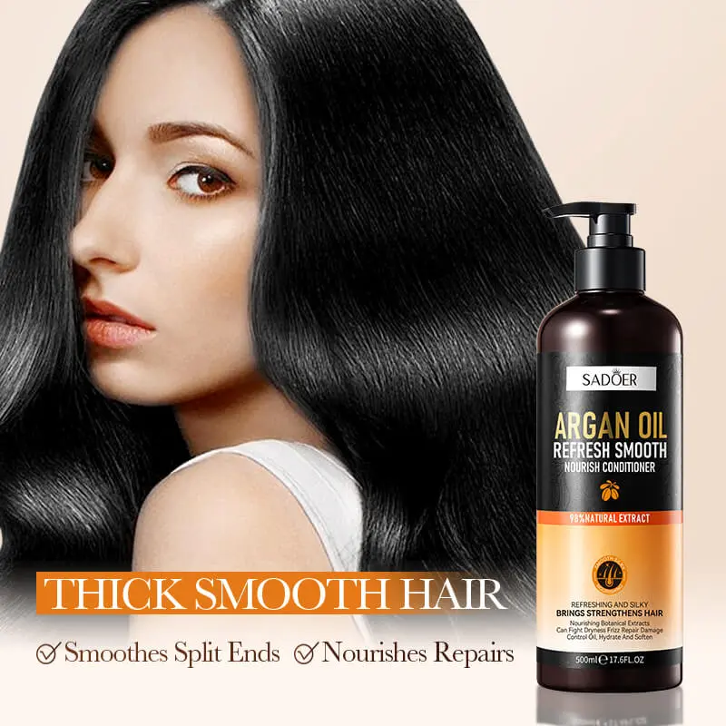 SADOER ARGAN OIL REFRESH SMOOTH NOURISH CONDITIONER (500ml)