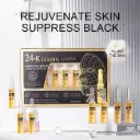 AMPOULES SÉRUM À L'OR 24K ANTI-ÂGE ET ÉCLAT SADOER (2ml x 7pcs)