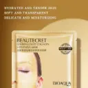 MASQUE VISAGE DE LUXE À L'OR ET AU COLLAGÈNE (BIOAQUA / BEAUTECRET)
