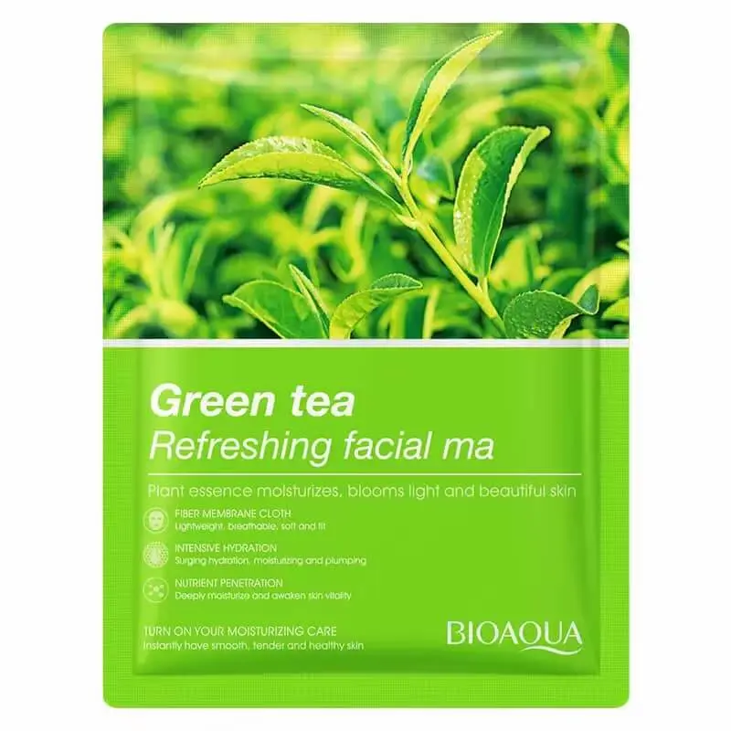 BIOAQUA GREEN TEA REFRESHING FACIAL MASK