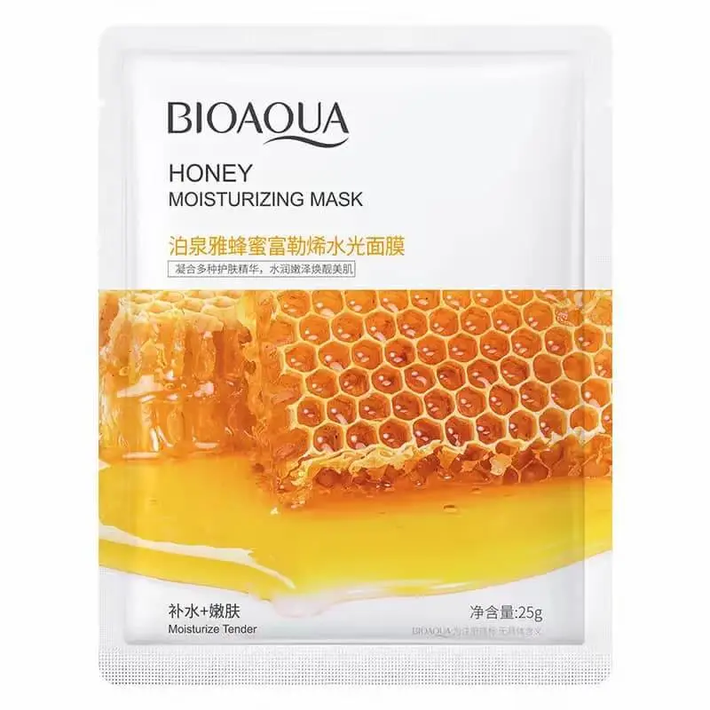 ماسك العسل المرطب والمغذي للبشرة لإعادة النضارة والنعومة (BIOAQUA)