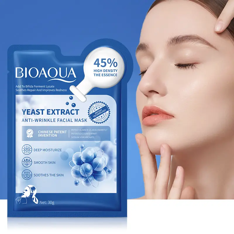 YEAST EXTRACT ANTI-WRINKLE FACIAL MASK (BIOAQUA)