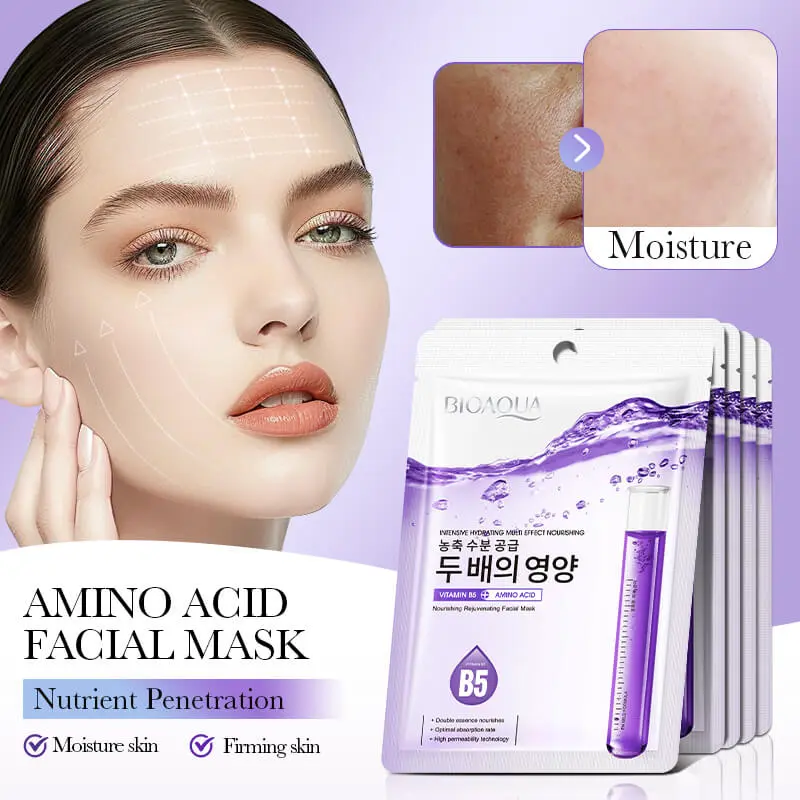  Vitamin B5 + Amino Acid Nourishing Rejuvenating Facial Mask (BIOAQUA)