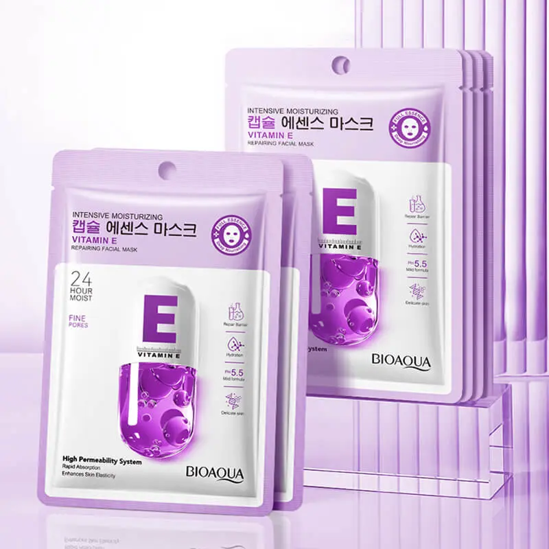  Masque Visage Réparateur à la Vitamine E (BIOAQUA)