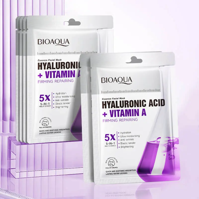  BIOAQUA Hyaluronic Acid + Vitamin A Firming Repairing Facial Mask (BIOAQUA)