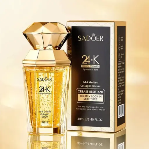 (SÉRUM AU COLLAGÈNE ET À L'OR 24K SADOER (SADOER - 40ml)