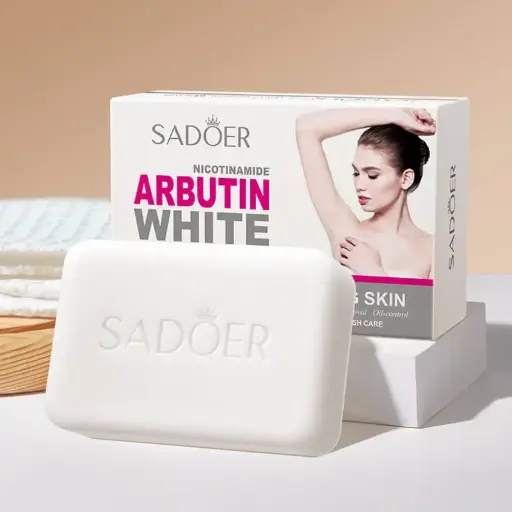 Savon Éclaircissant Arbutine White au Nicotinamide (SADOER)