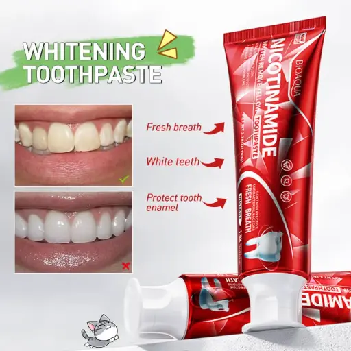 BIOAQUA Nicotinamide Whiten Remove Yellow Toothpaste (BIOAQUA)