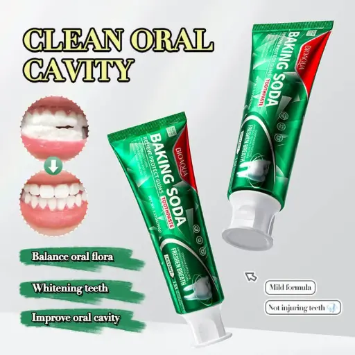 BIOAQUA Baking Soda Relieve Protect Gums Toothpaste (BIOAQUA)