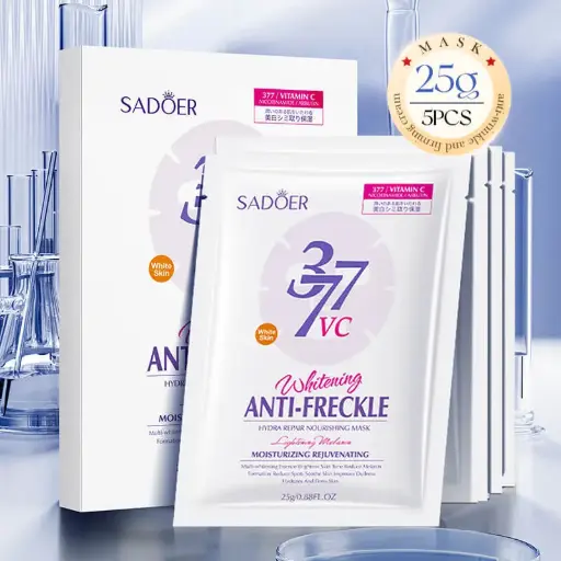  377 / Vitamin C Whitening Anti-Freckle Facial Mask (SADOER)