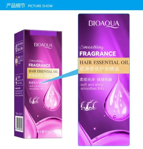  BIOAQUA SMOOTHING FRAGRANCE HAIR ESSENTIAL OIL (40ml)