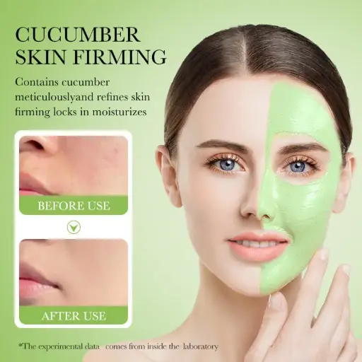  قناع الخيار المنعش لشد وترطيب البشرة وتنظيف الحبوب (Cucumber Skin Firming & Moisturizing Mask)