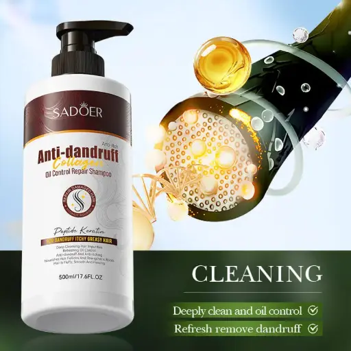 Shampooing Anti-pelliculaire au Collagène Contrôle du SÉBUM (SADOER)