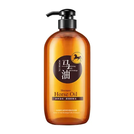  HORSE OIL ANTI-BREAKAGE FLUFFY SHAMPOO (BIOAQUA)