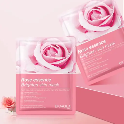 Rose Essence Brighten Skin Facial Mask (BIOAQUA)