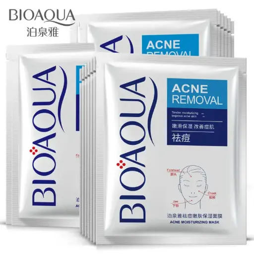 قناع الوجه لإزالة حب الشباب وترطيب البشرة (BIOAQUA)