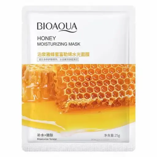 [H,,ت م و20.] BIOAQUA HONEY MOISTURIZING MASK